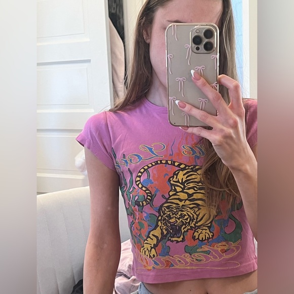 Urban Outfitters Pink Graphic Tee - Picture 7 of 7